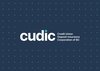 CUDIC Credit Union Deposit Insurance Corporation of BC against blue polka dotted background